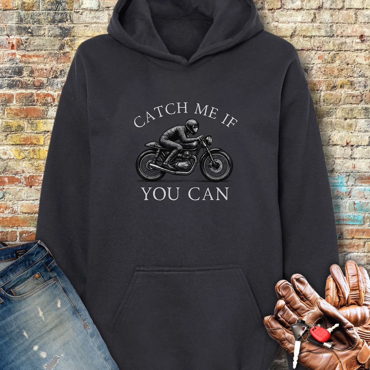 Catch Me Hoodie - Black