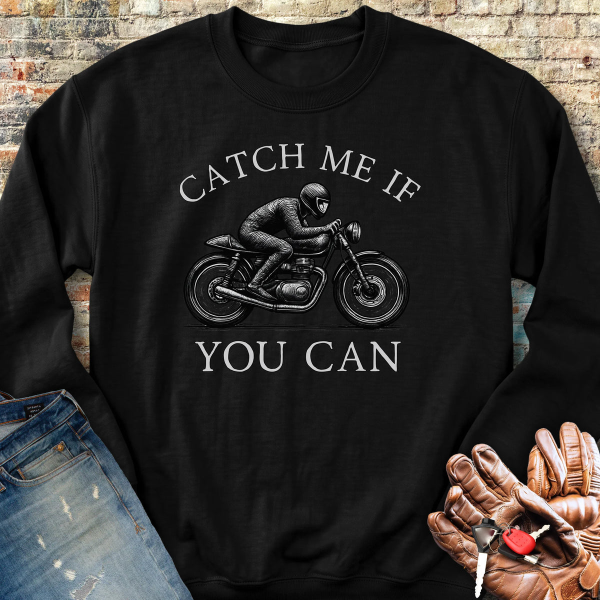 Catch Me Sweatshirt - Black
