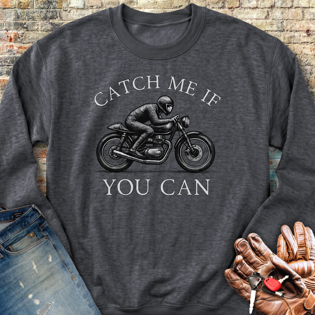 Catch Me Sweatshirt - Dark Heather