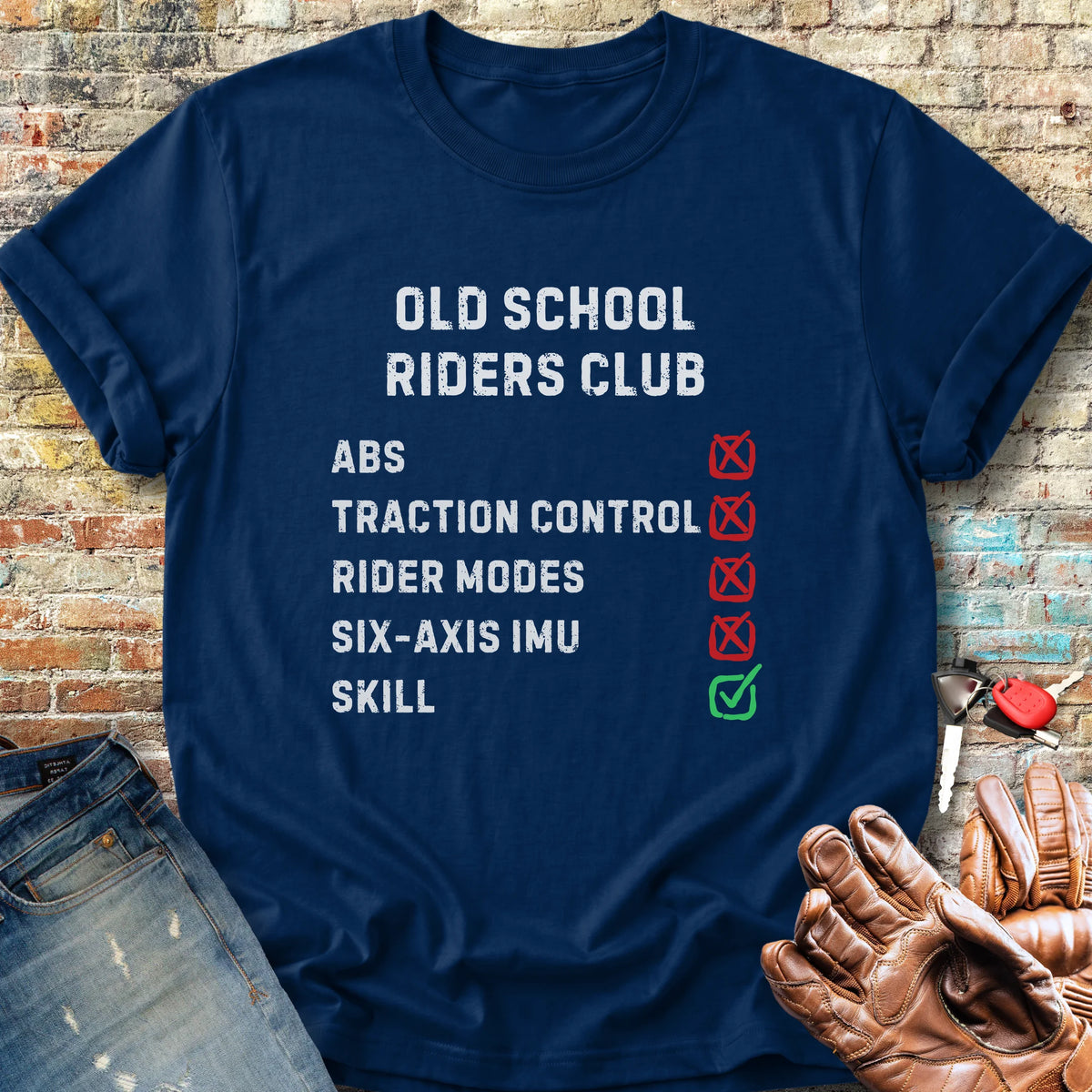 Checkbox Classic T-Shirt - Navy