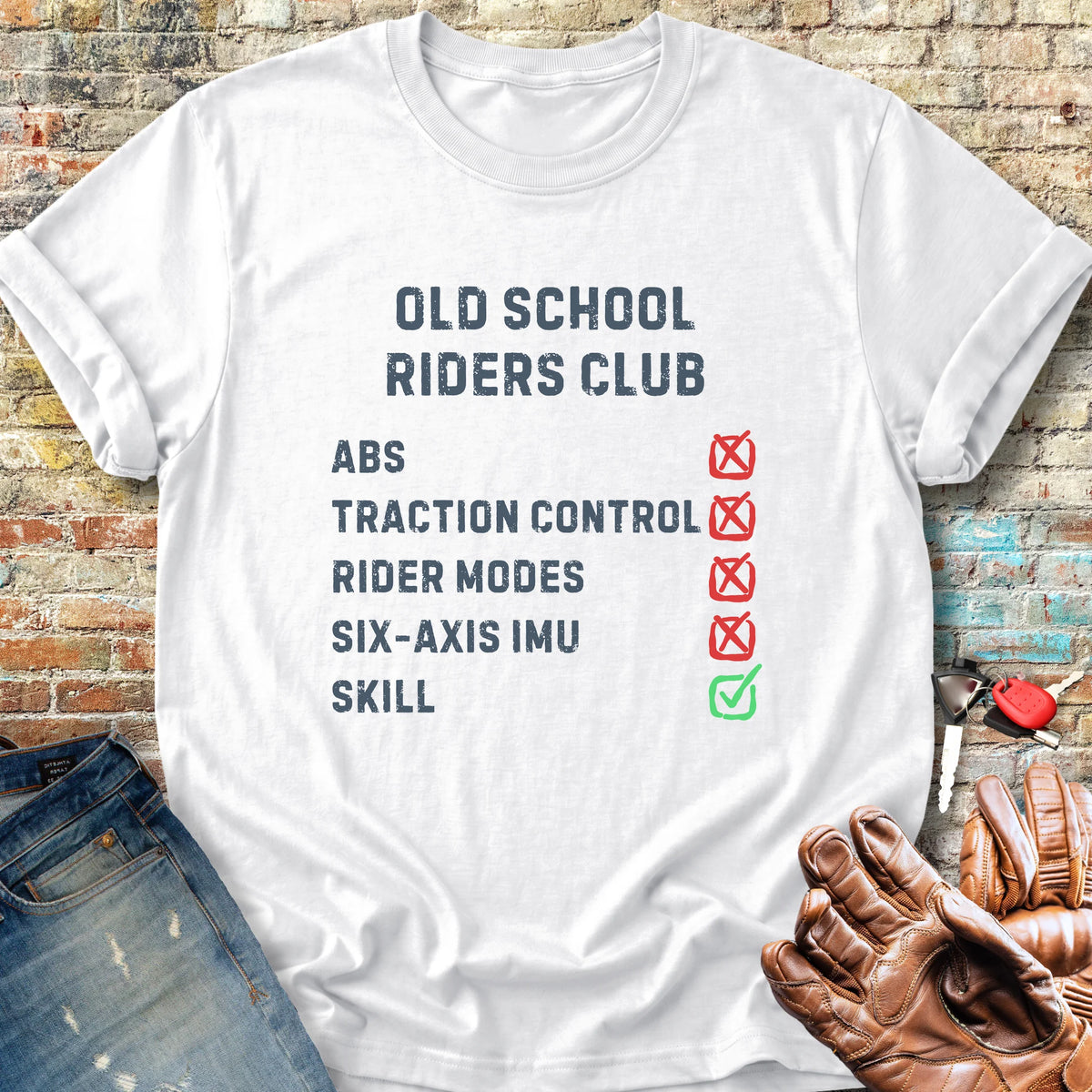 Checkbox Classic T-Shirt - White