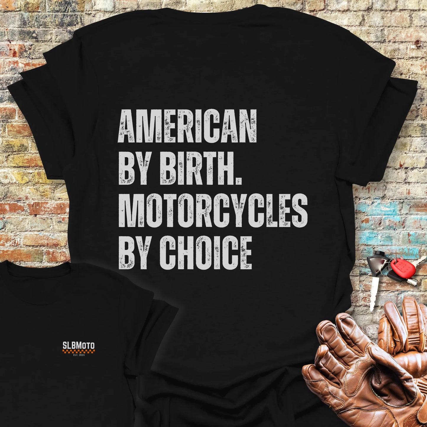 Choice Back Print T-Shirt - Black