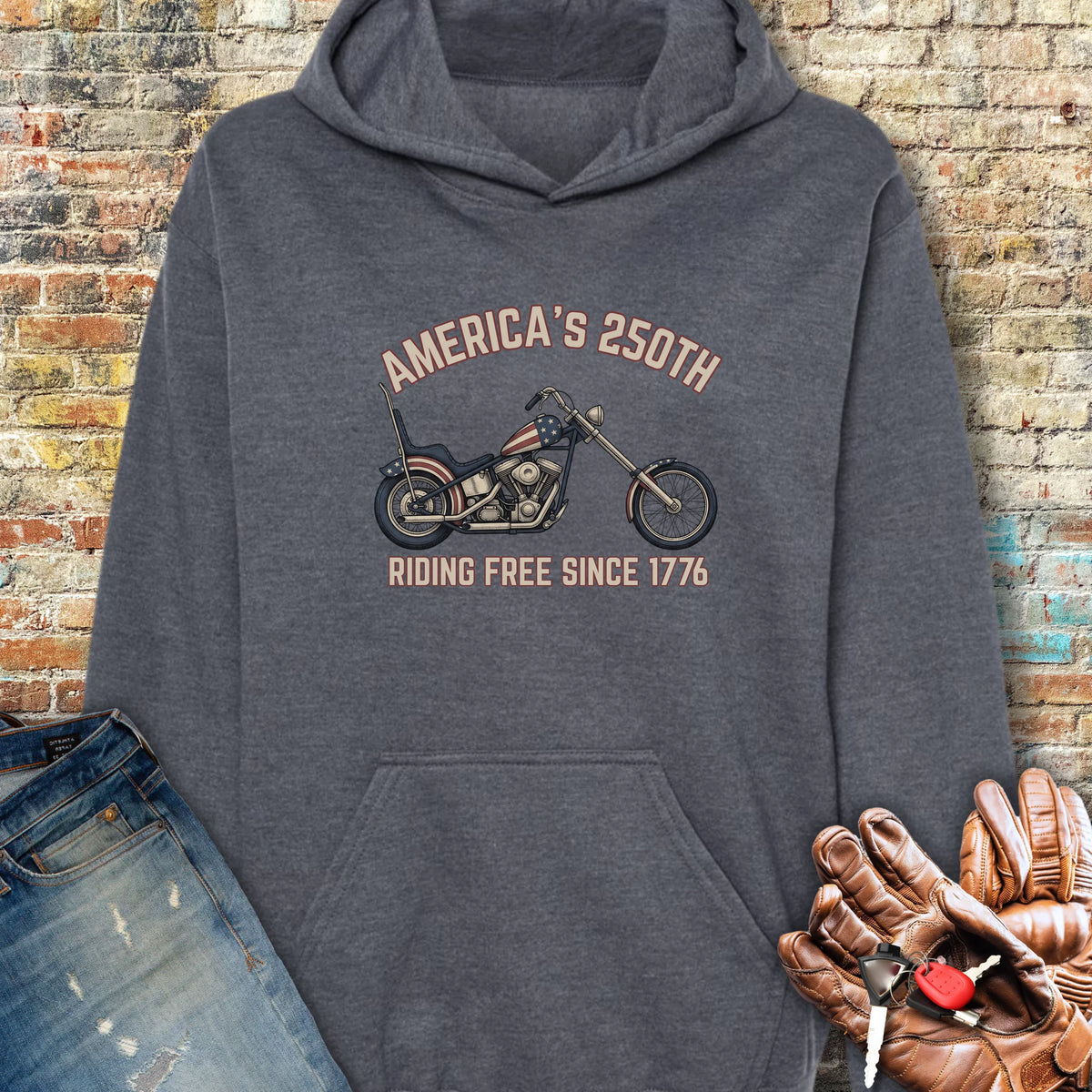 Chopper 250 Hoodie - Dark Heather