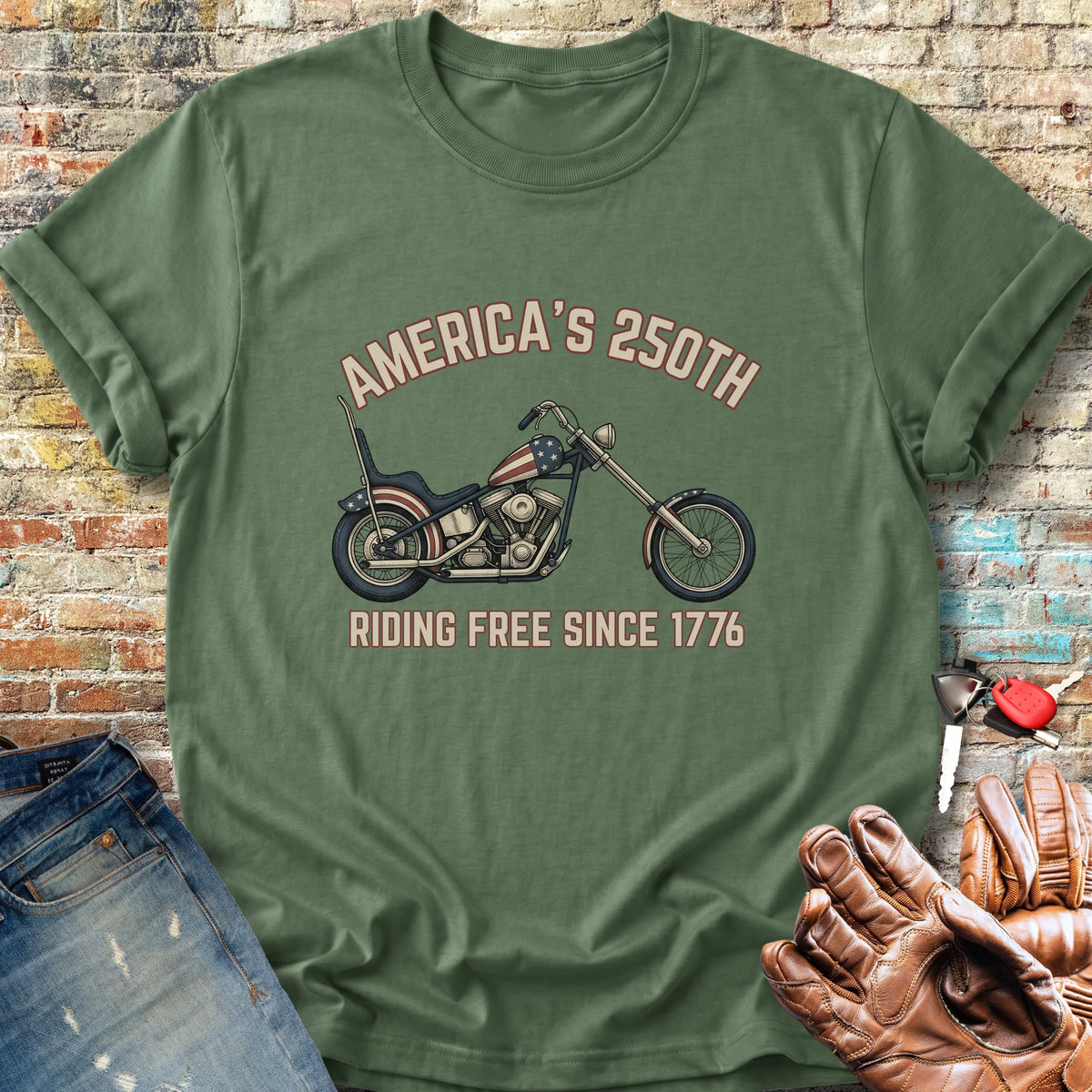 Chopper 250 Classic T-Shirt - Military Green