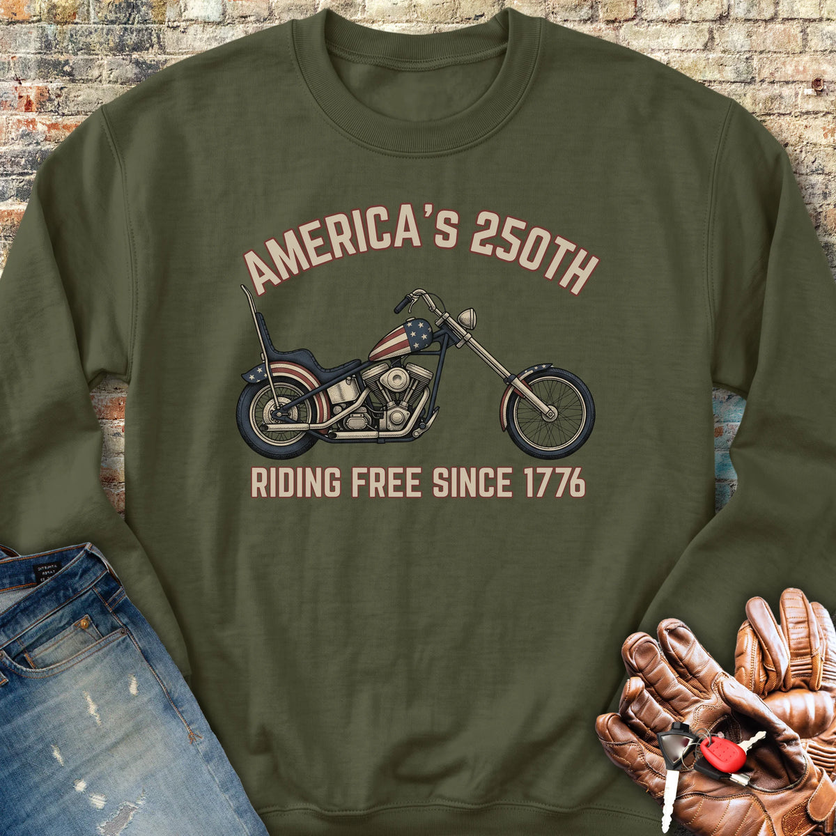 Chopper 250 Sweatshirt - Military Green