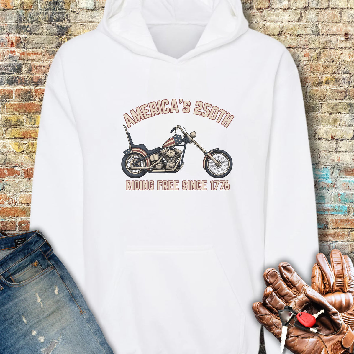 Chopper 250 Hoodie - White