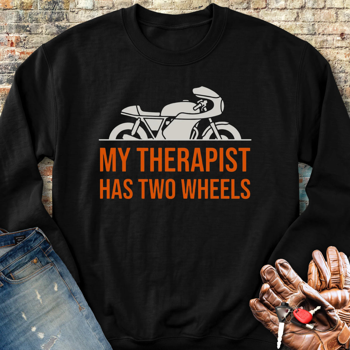 Classic Therapist Sweatshirt - Black