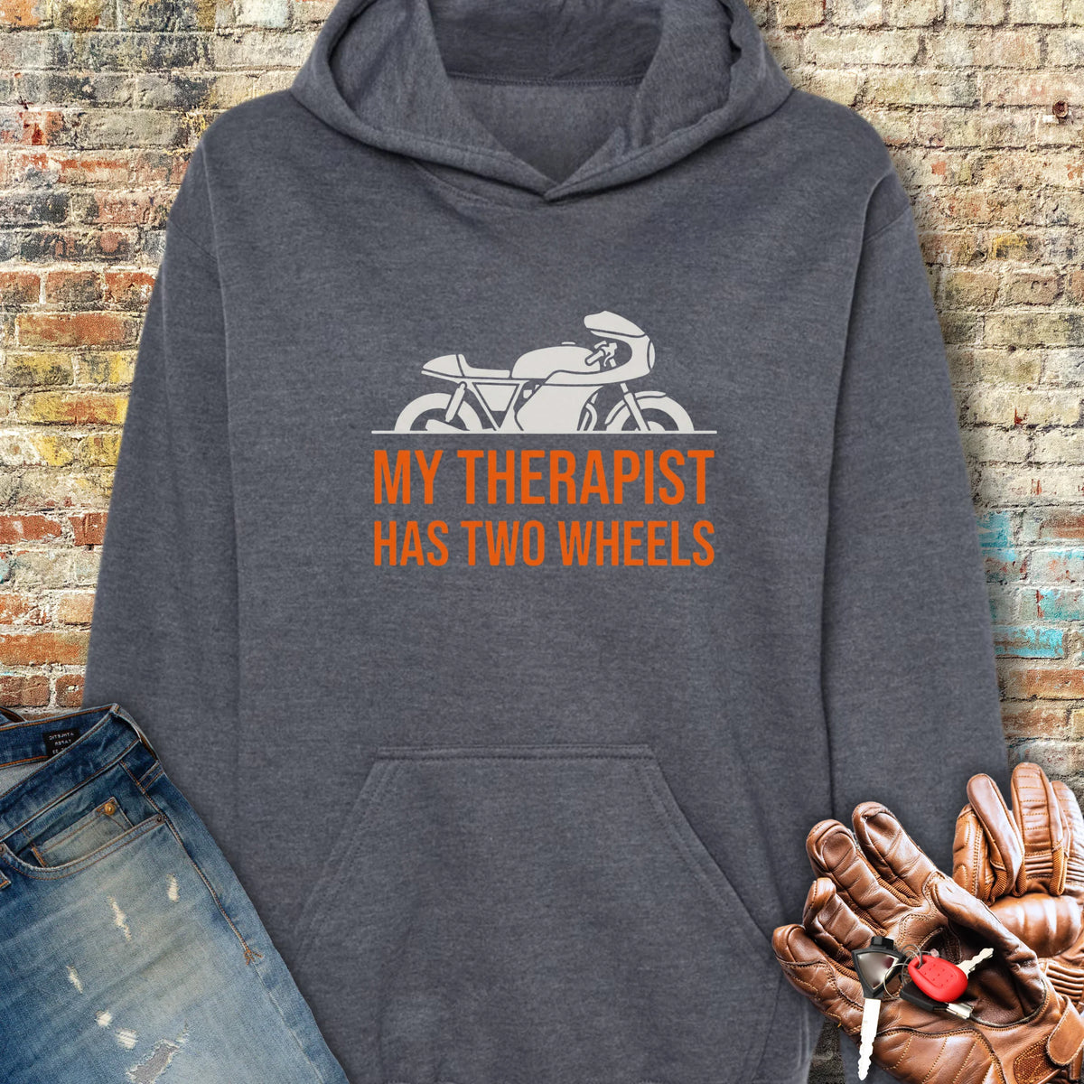 Classic Therapist Hoodie - Dark Heather