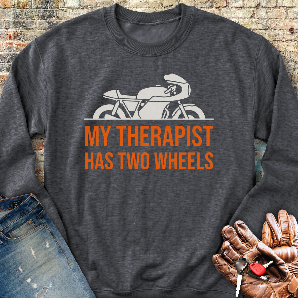 Classic Therapist Sweatshirt - Dark Heather