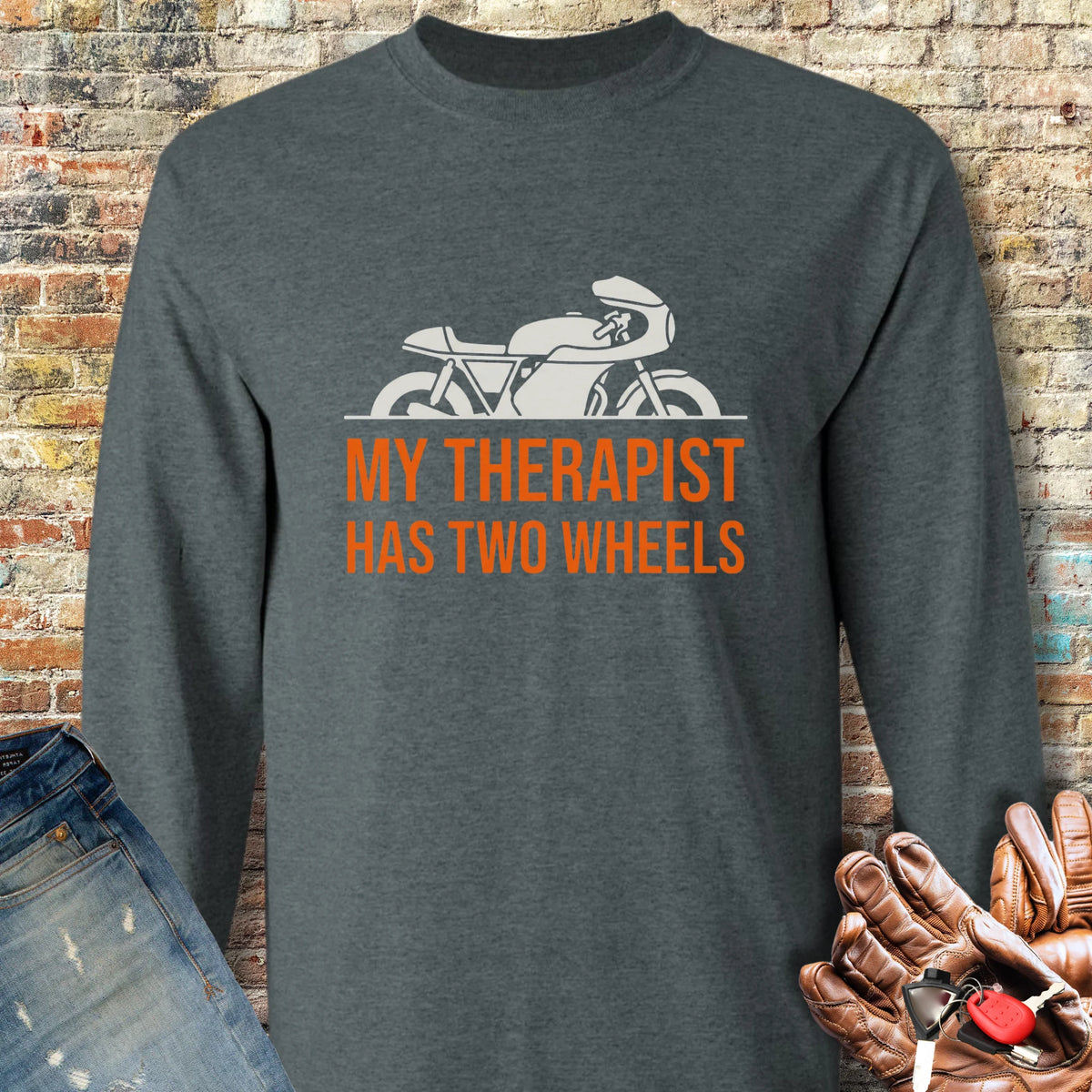 Classic Therapist Long Sleeve T-Shirt - Dark Heather