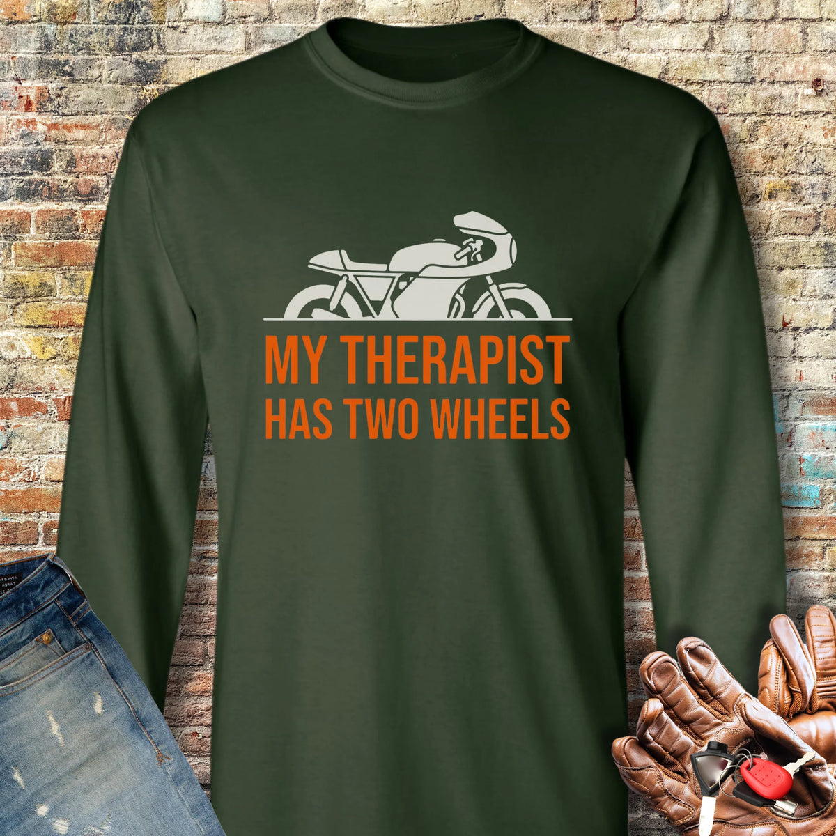 Classic Therapist Long Sleeve T-Shirt - Forest Green
