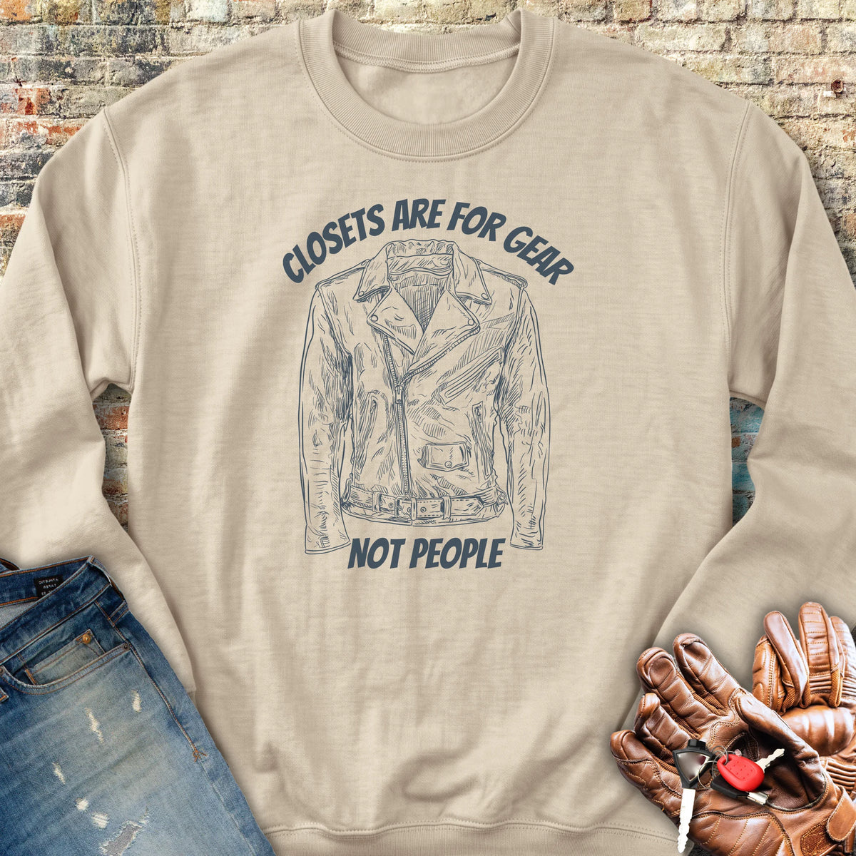 Closets Sweatshirt - Sand