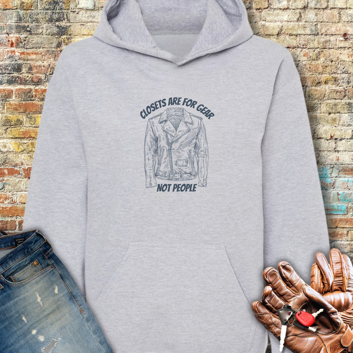 Closets Hoodie - Sport Grey