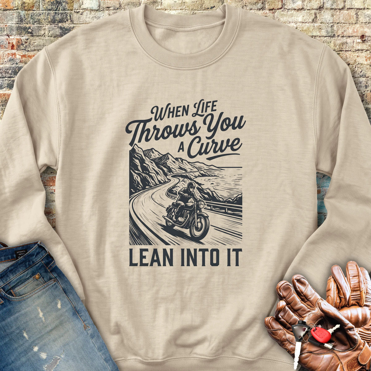 Coast Road Sweatshirt - Sand