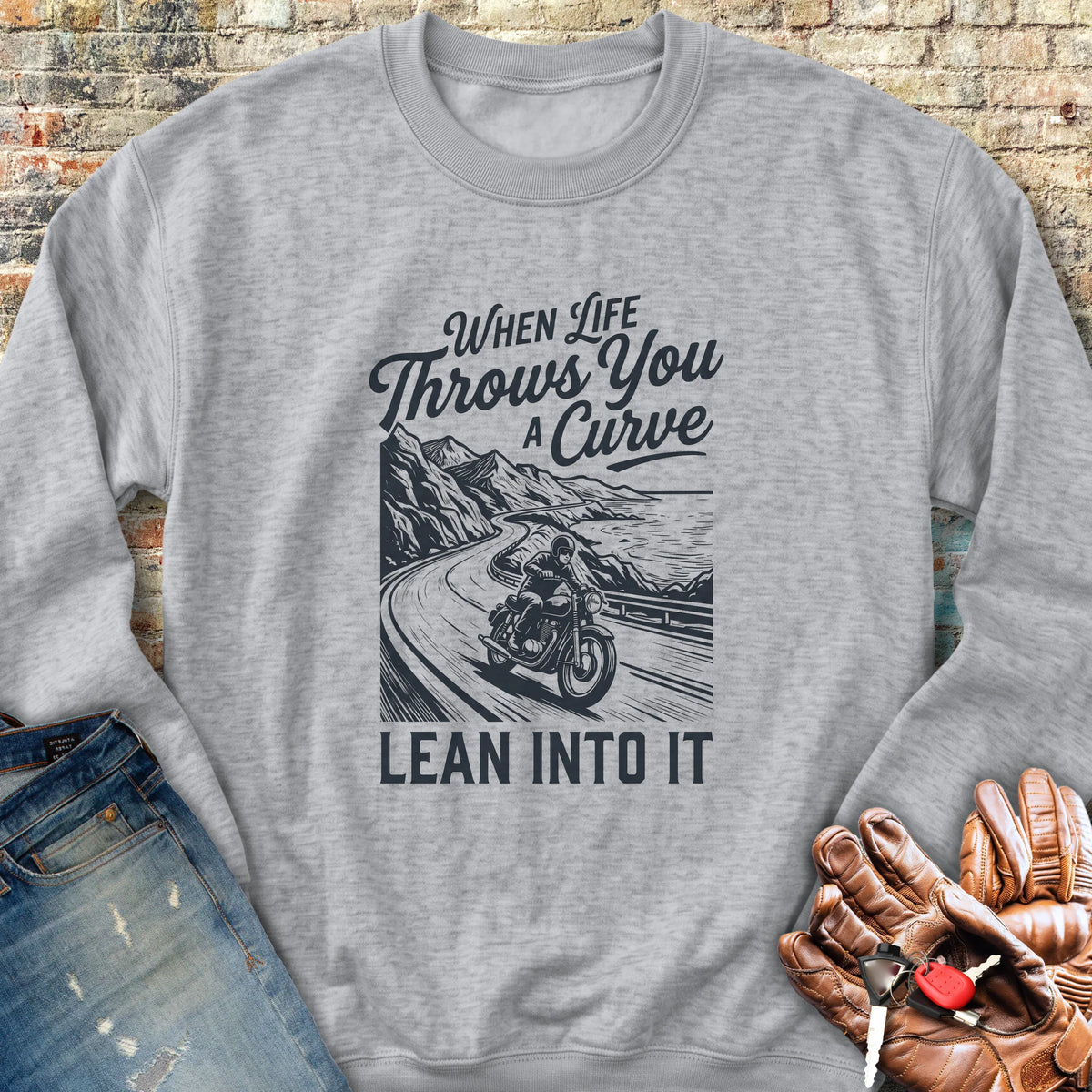 Coast Road Sweatshirt - Sport Grey