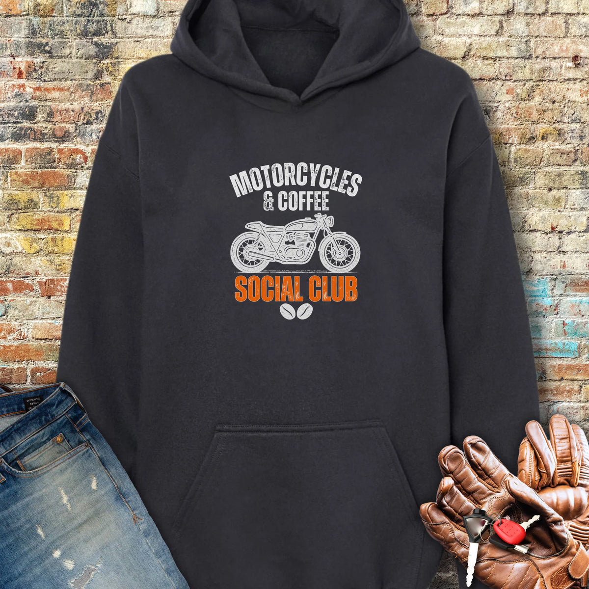 Coffee Social Hoodie - Black