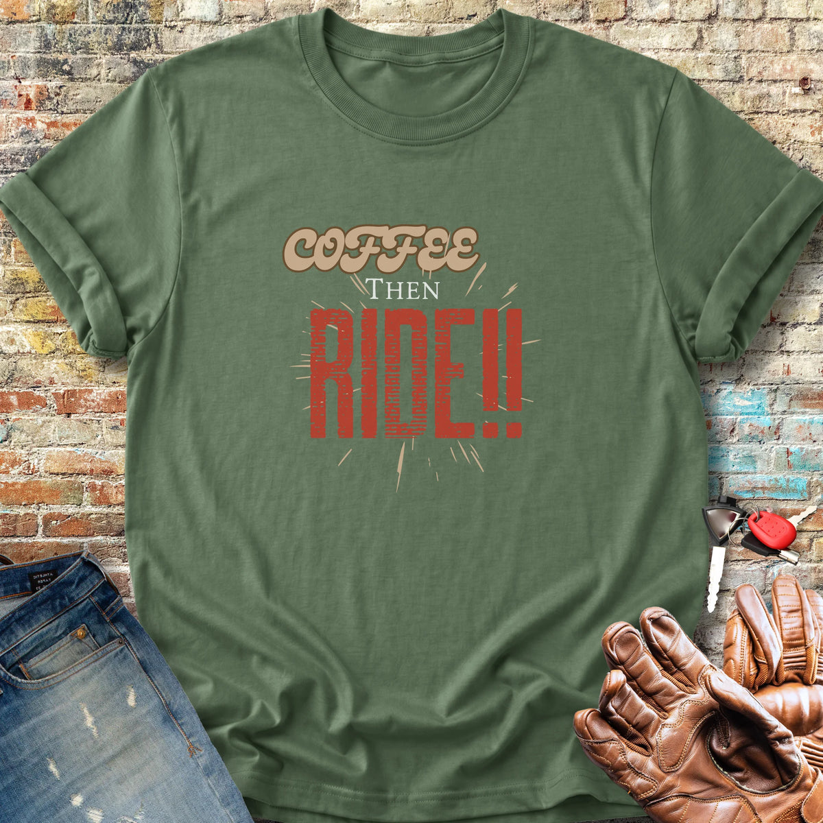 Coffee Classic T-Shirt - Military Green