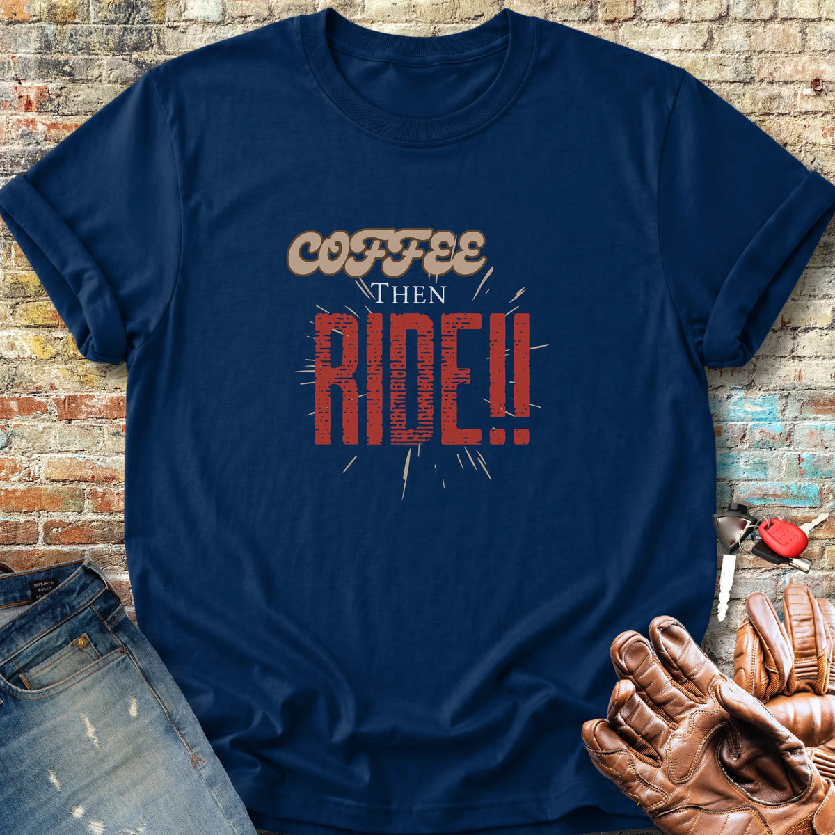 Coffee Classic T-Shirt - Navy