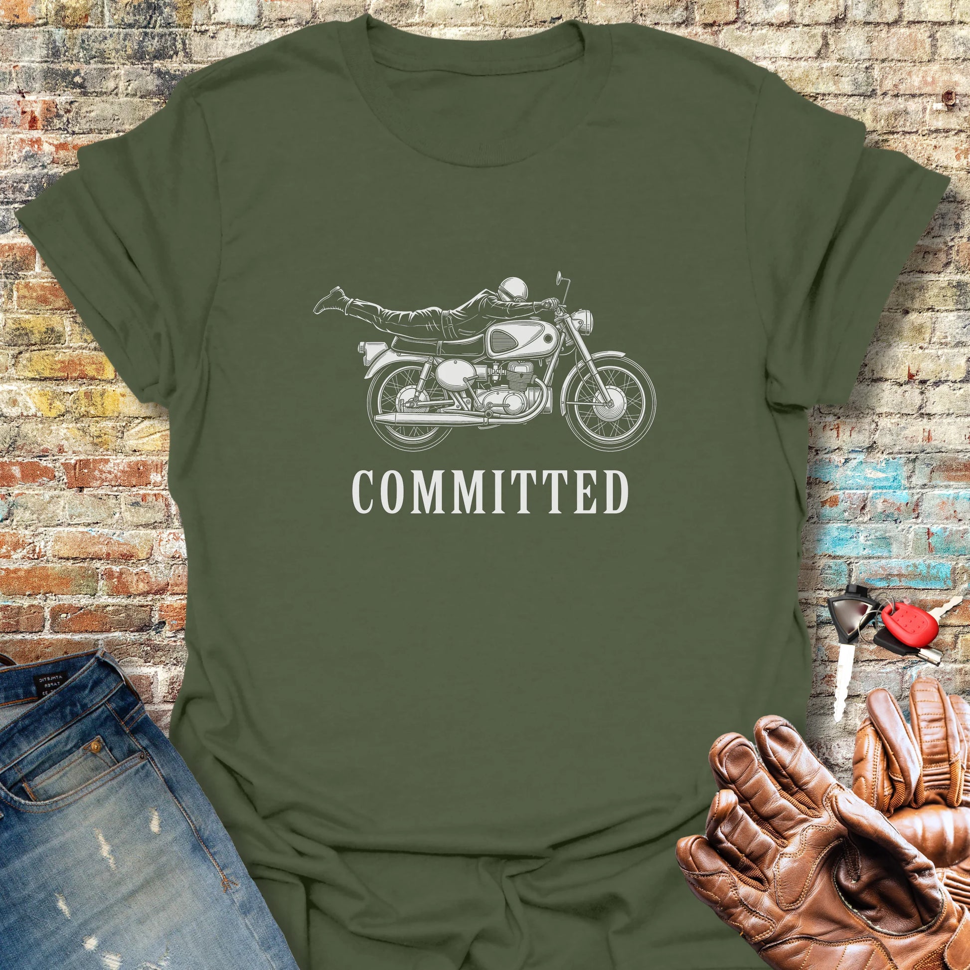 Committed - Military Green