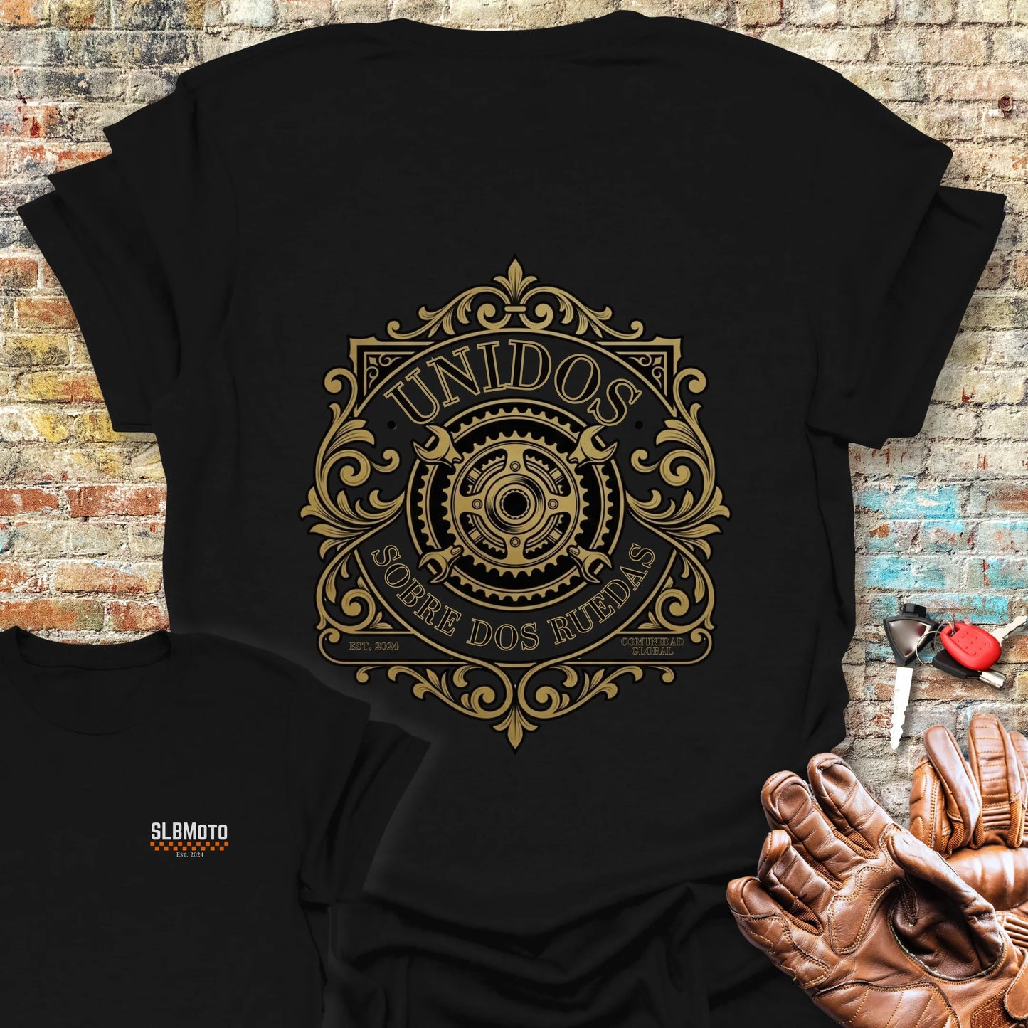 Comunidad Global Back Print T-Shirt - Black