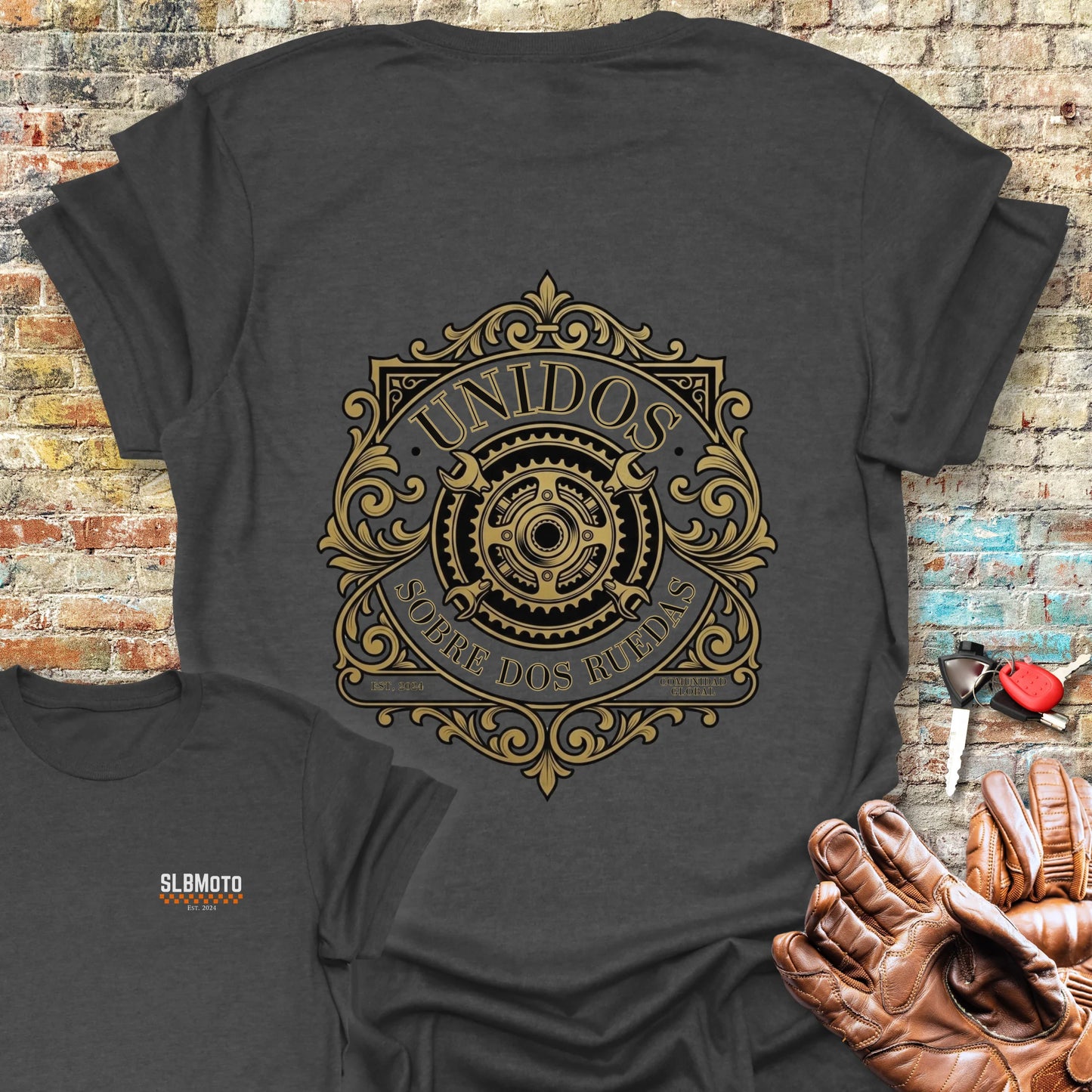 Comunidad Global Back Print T-Shirt - Dark Heather