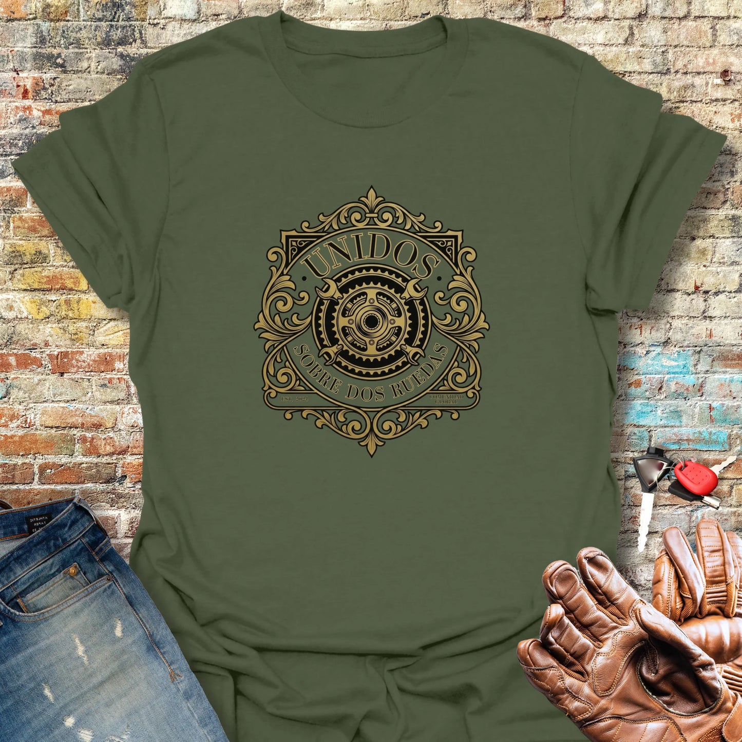 Comunidad Global T-Shirt - Military Green
