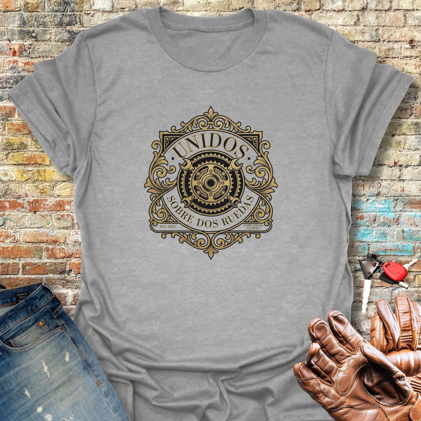 Comunidad Global T-Shirt - Sport Grey
