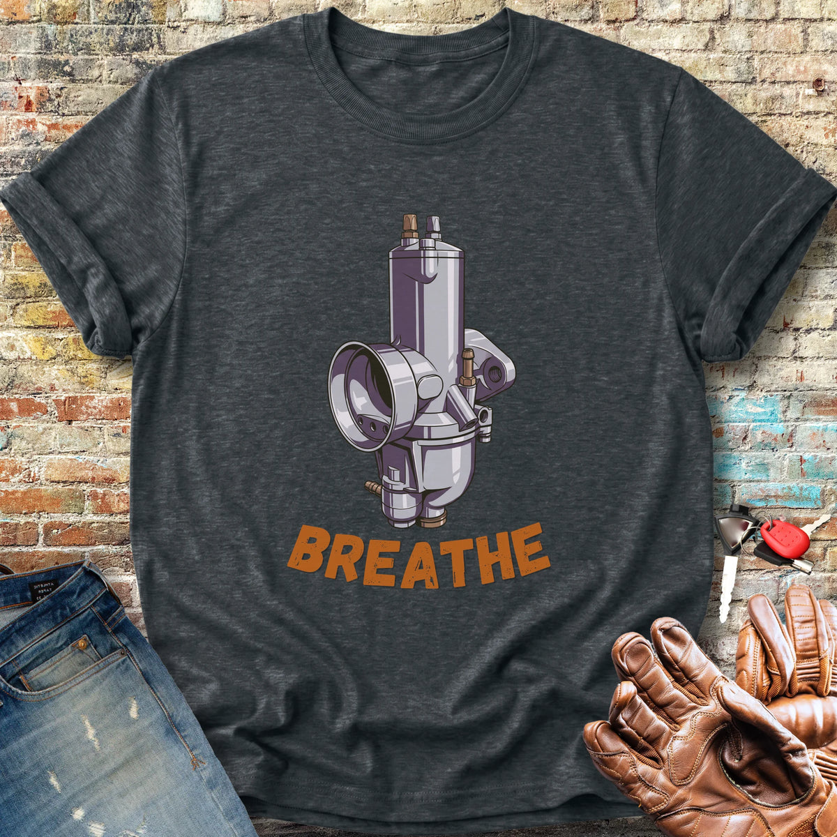 Concentric Classic T-Shirt - Dark Heather
