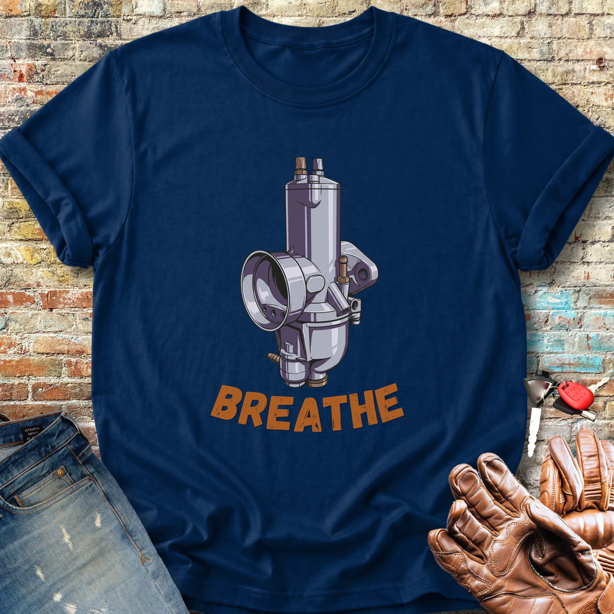 Concentric Classic T-Shirt - Navy