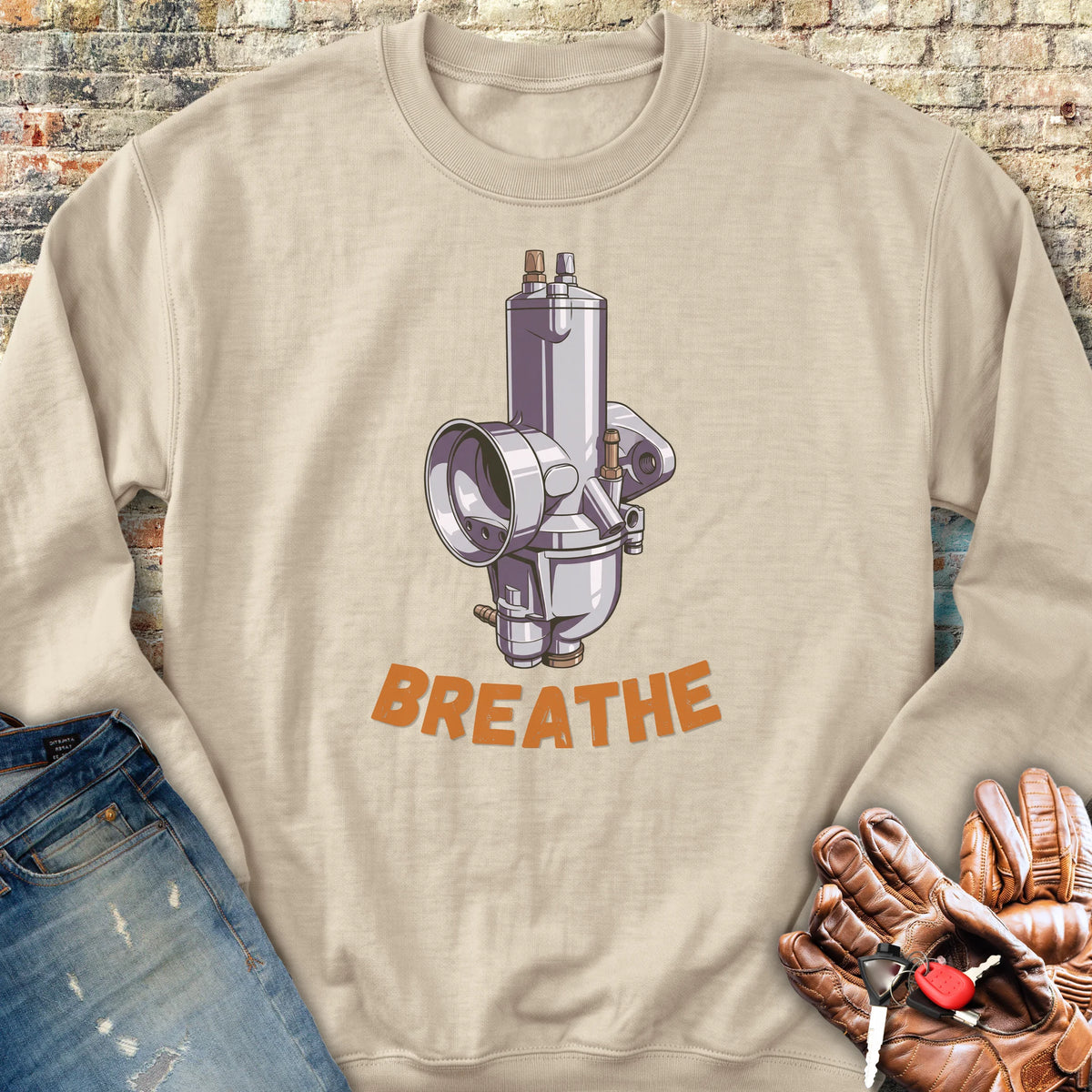 Concentric Sweatshirt - Sand