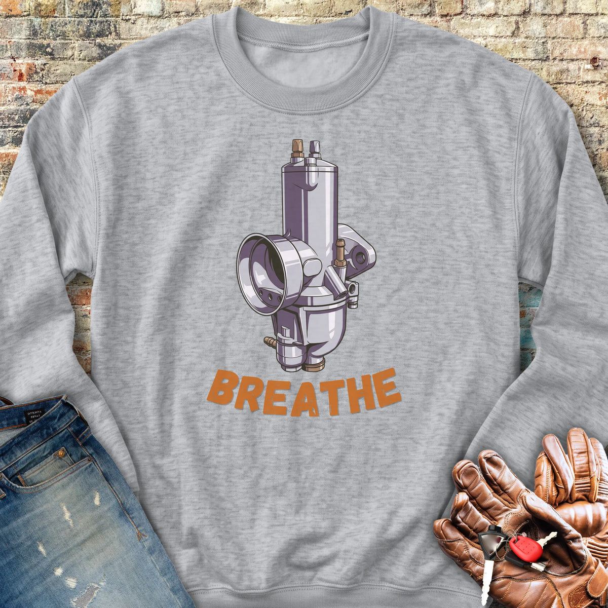 Concentric Sweatshirt - Sport Grey