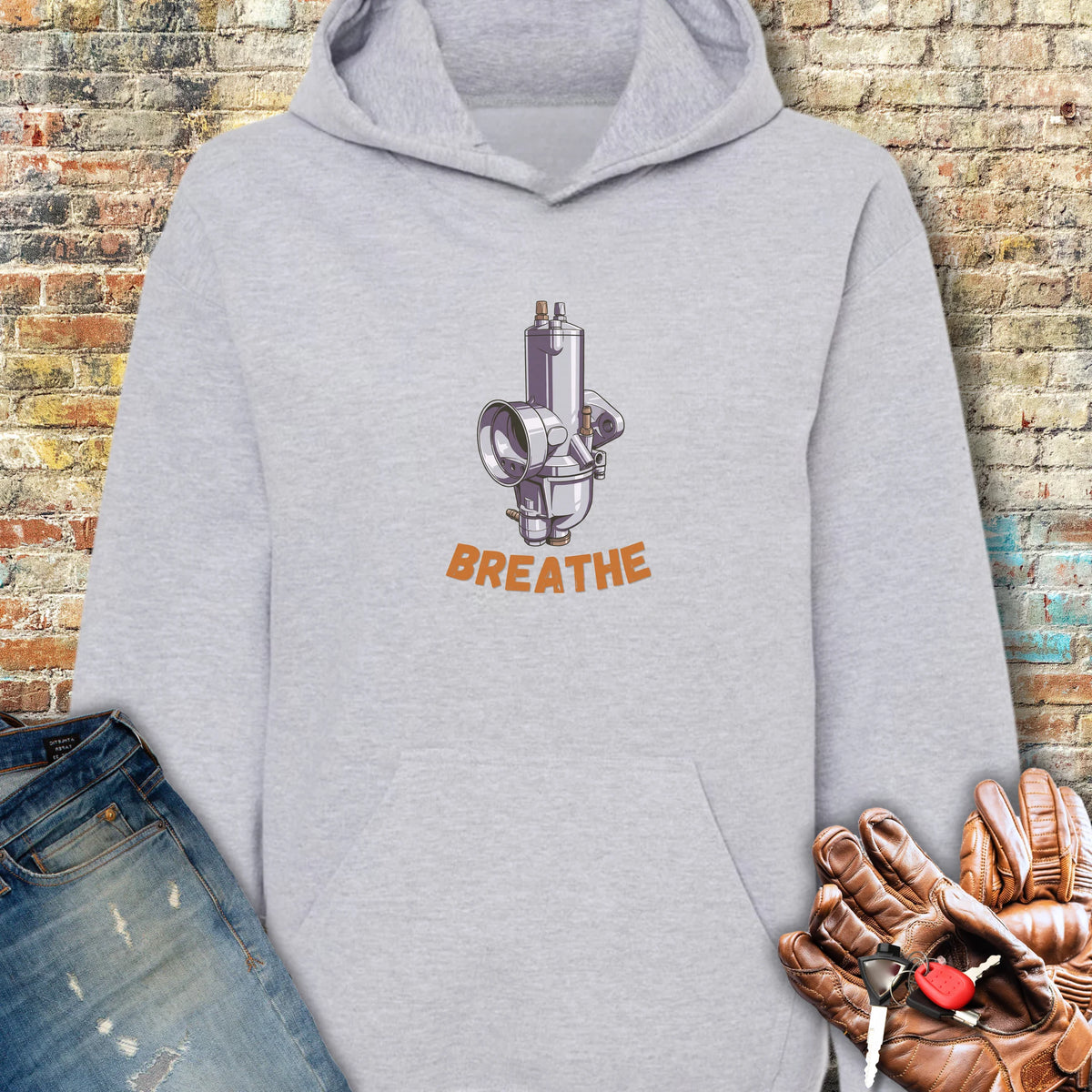 Concentric Hoodie - Sport Grey