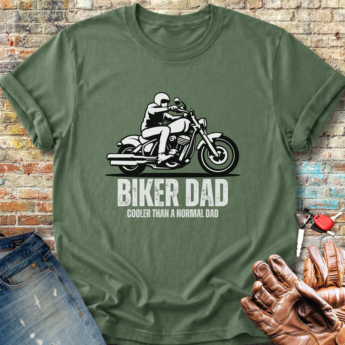 Cool Dad Classic T-Shirt - Military Green