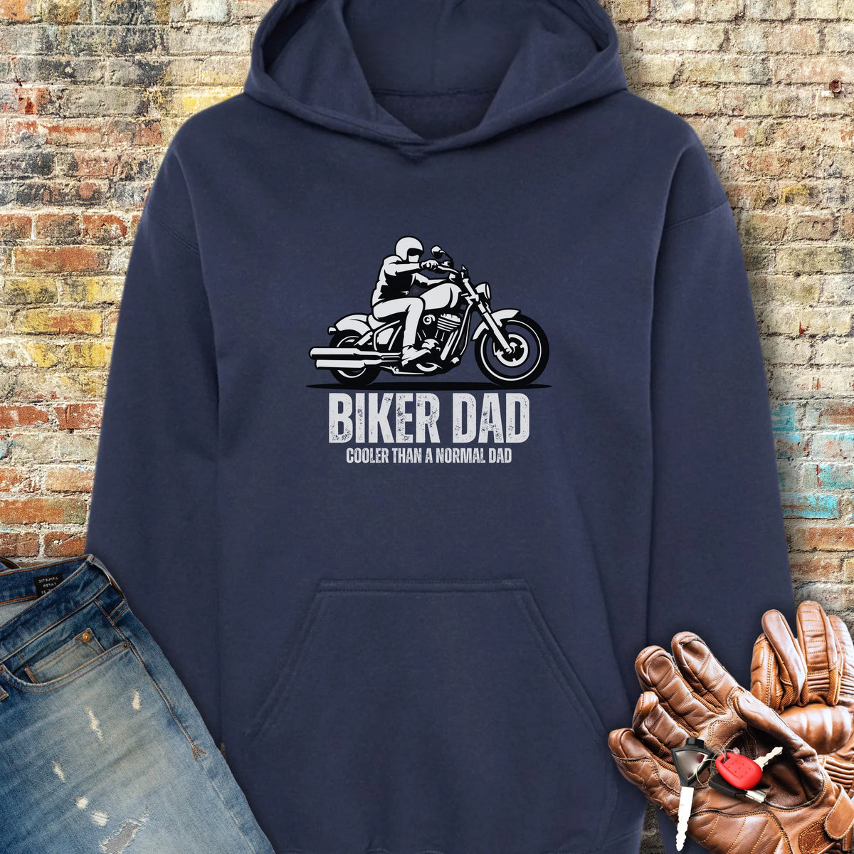 Cool Dad Hoodie - Navy