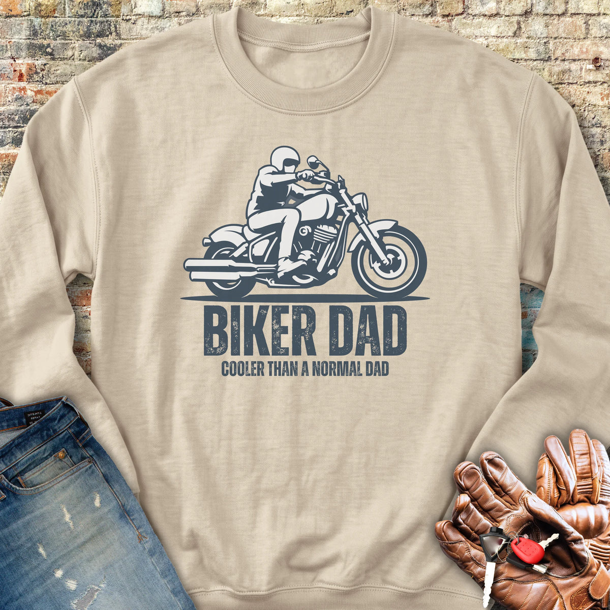 Cool Dad Sweatshirt - Sand