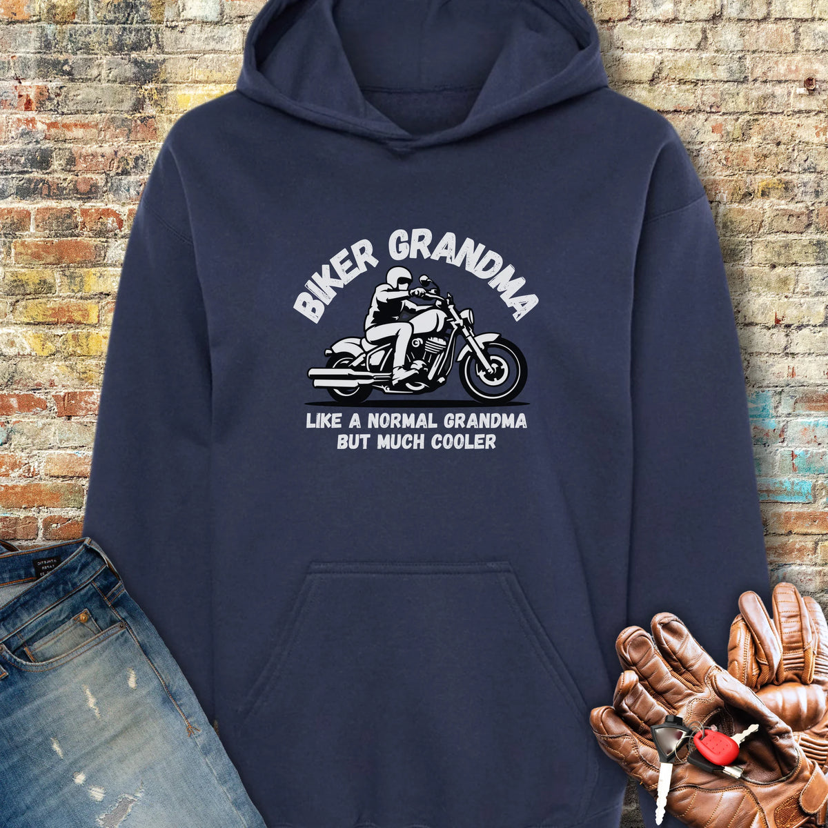 Cool Grandma Hoodie - Navy