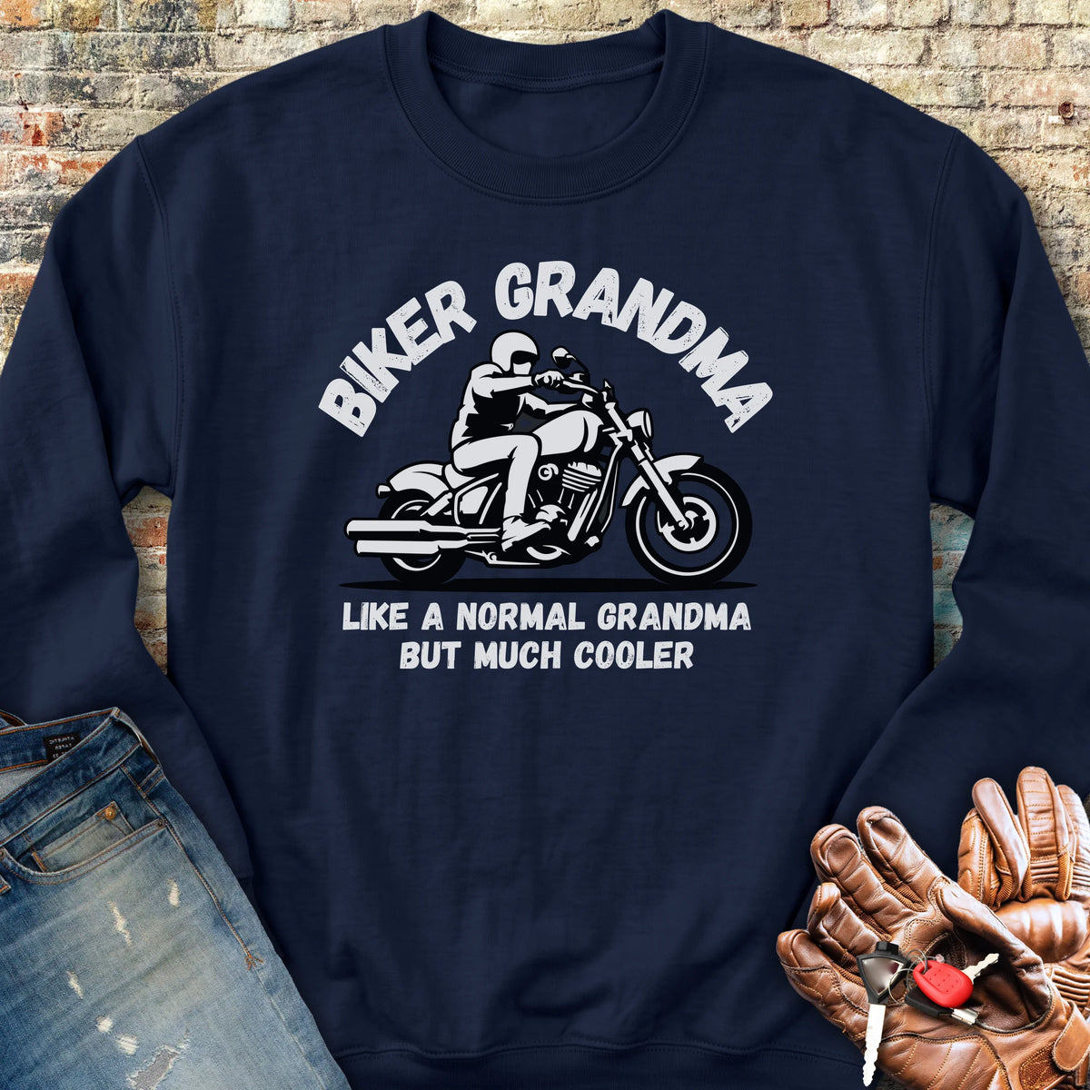 Cool Grandma Sweatshirt - Navy