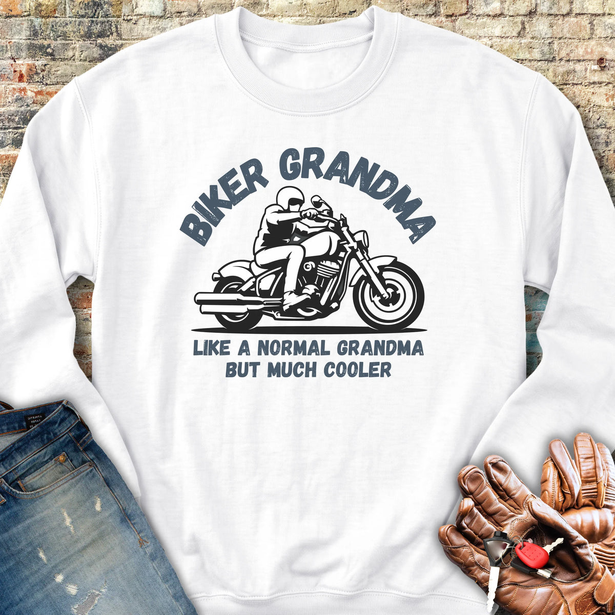 Cool Grandma Sweatshirt - White
