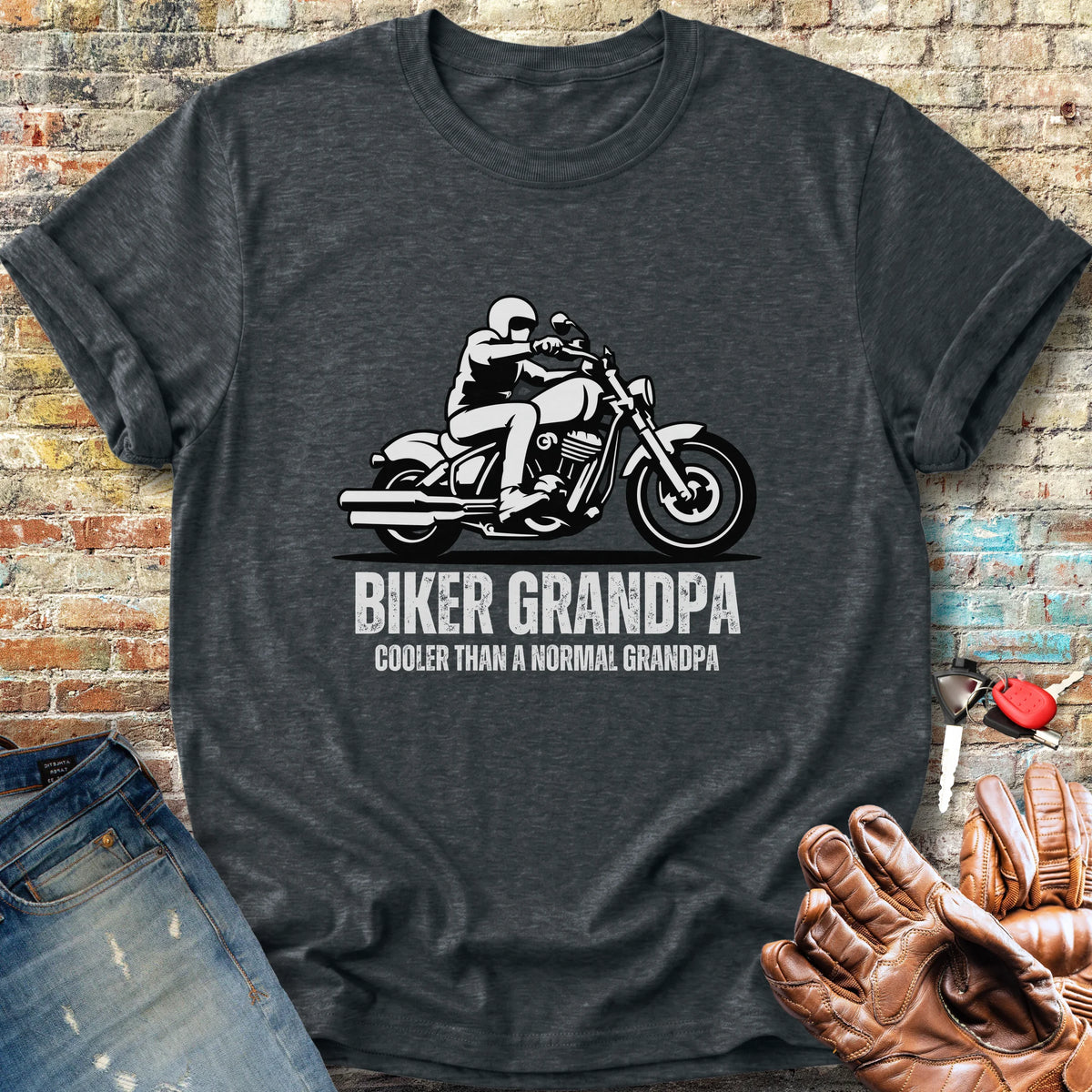 Cool Grandpa Classic T-Shirt - Dark Heather