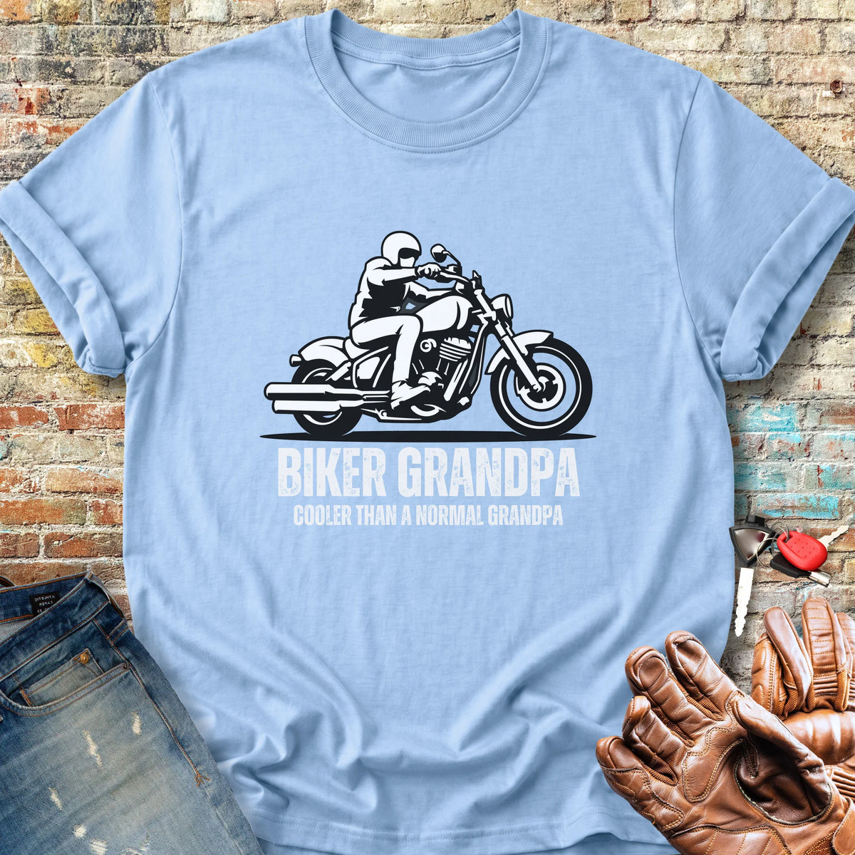 Cool Grandpa Classic T-Shirt - Light Blue