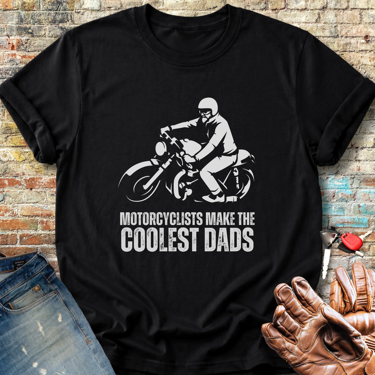 Coolest Dads Classic T-Shirt - Black