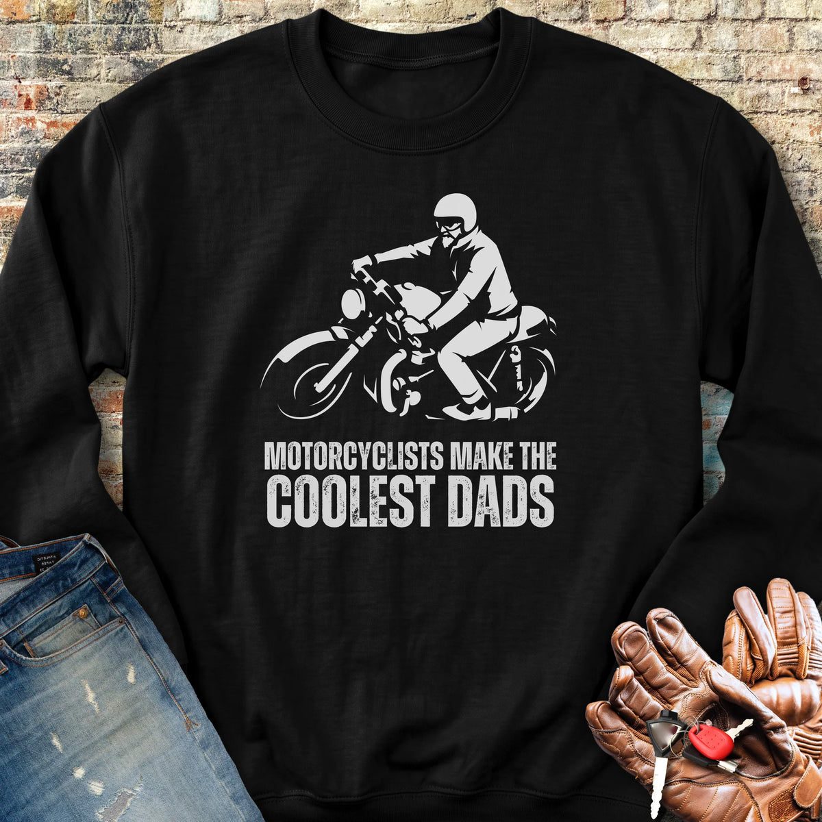 Coolest Dads Sweatshirt - Black