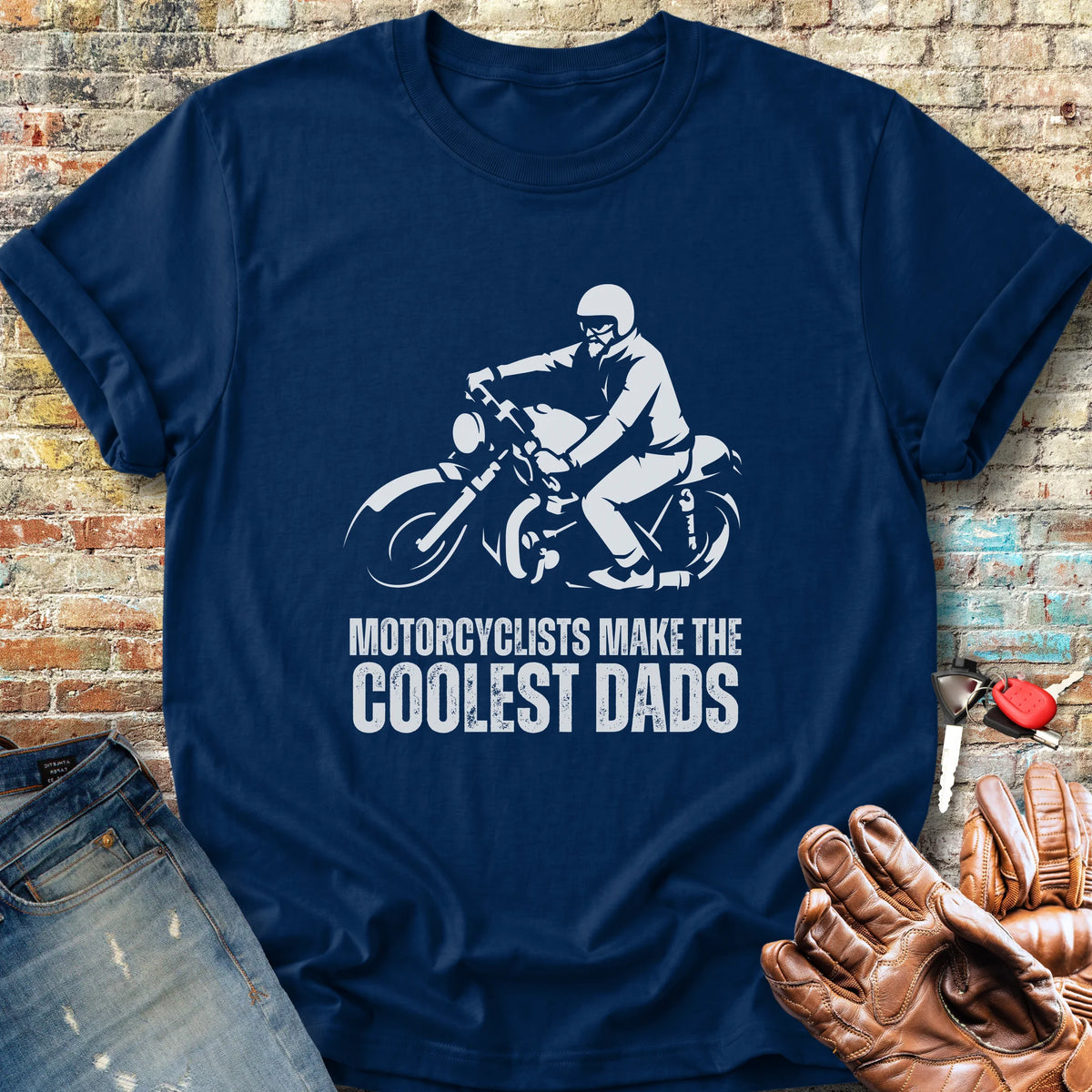 Coolest Dads Classic T-Shirt - Navy