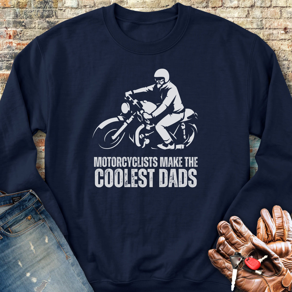 Coolest Dads Sweatshirt - Navy