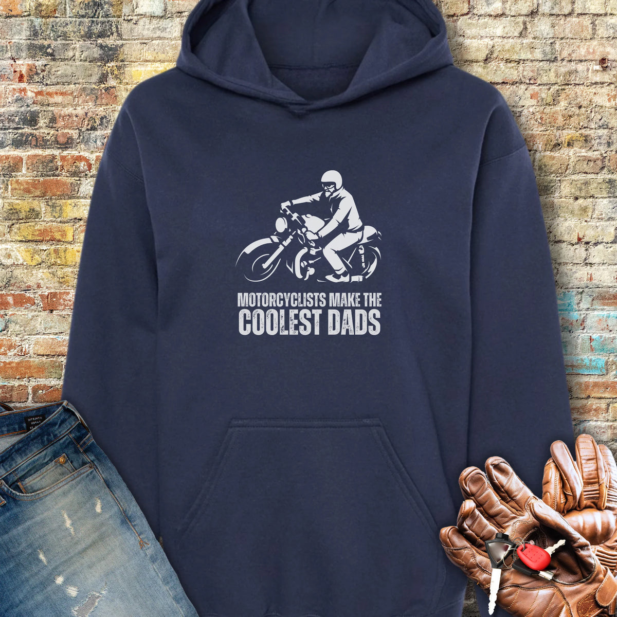 Coolest Dads Hoodie - Navy