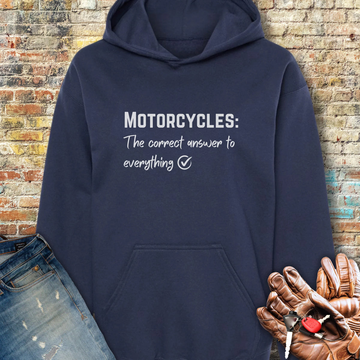 Correct Answer Hoodie - Navy