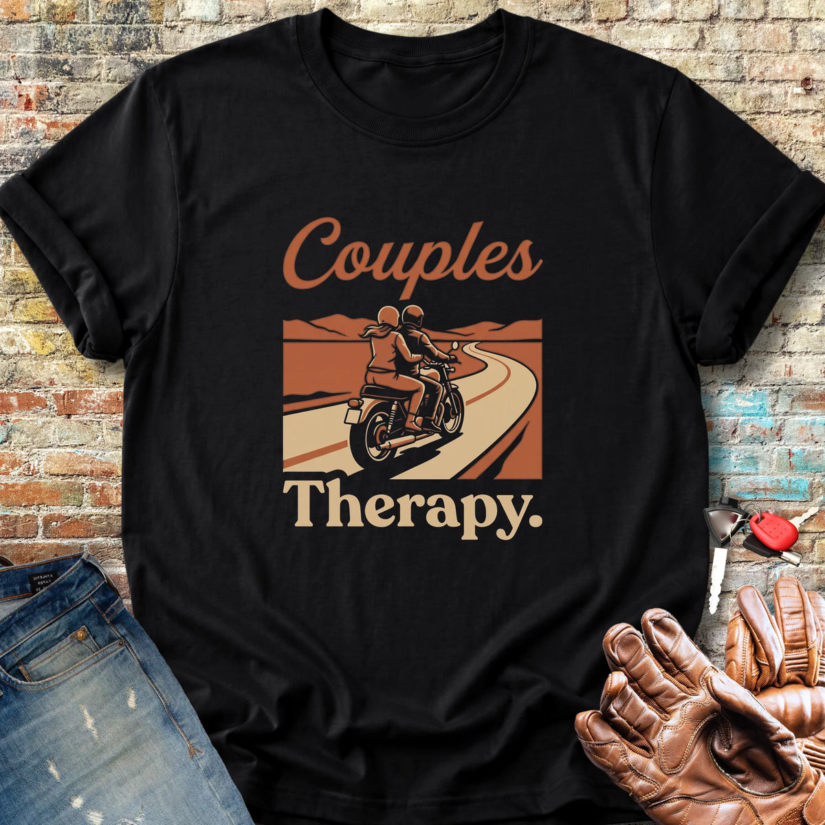 Couples Classic T-Shirt - Black