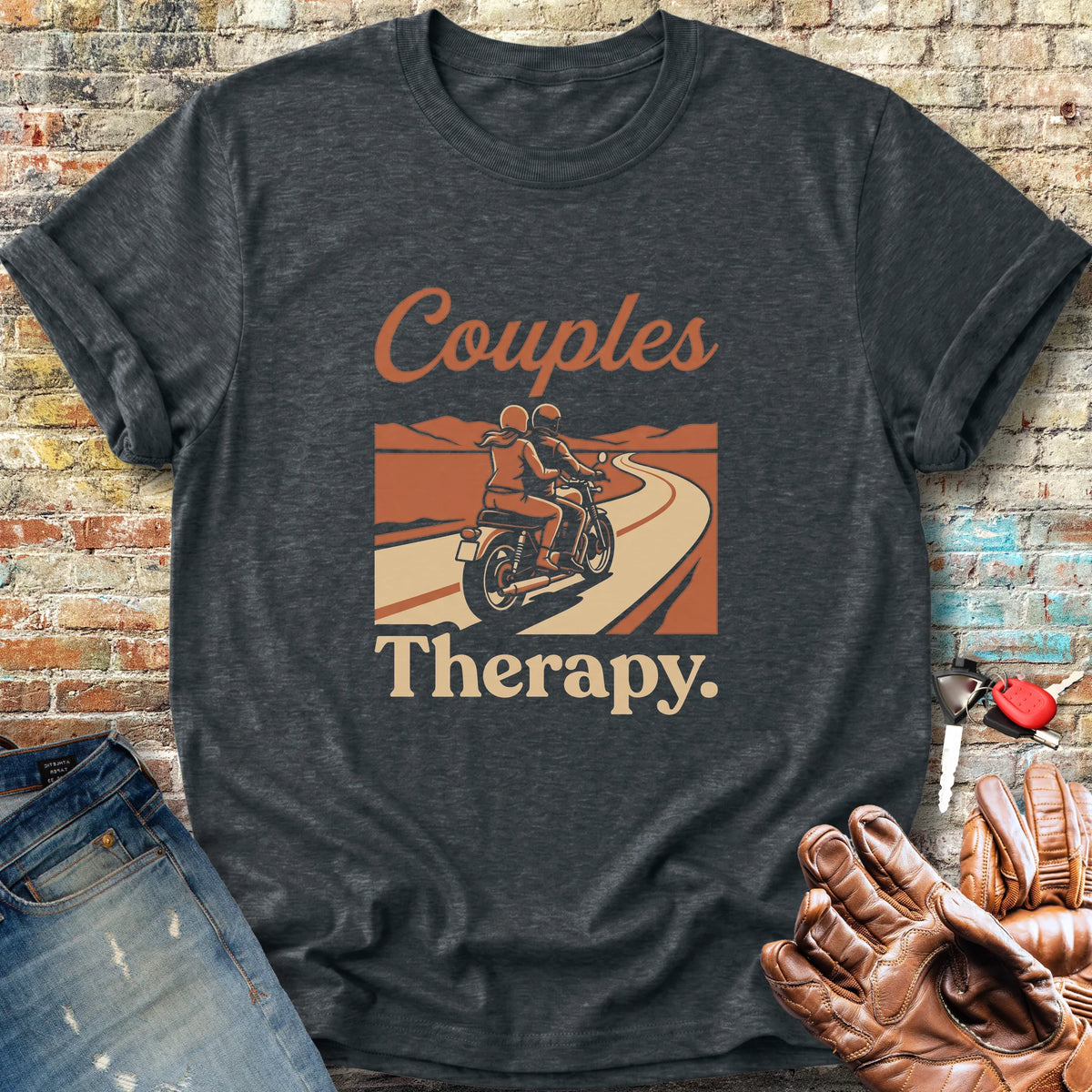 Couples Classic T-Shirt - Dark Heather