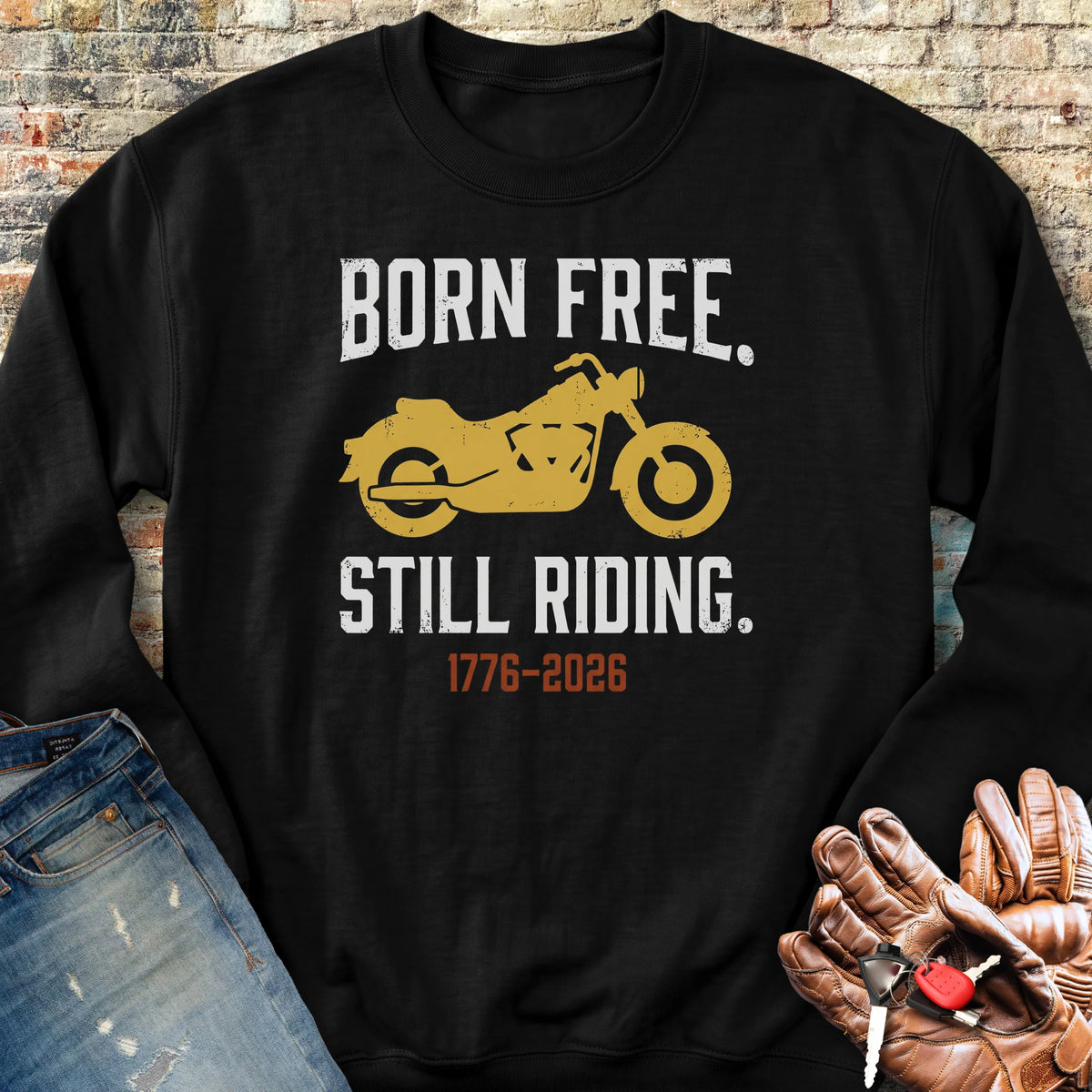 Cruising 250th Sweatshirt - Black