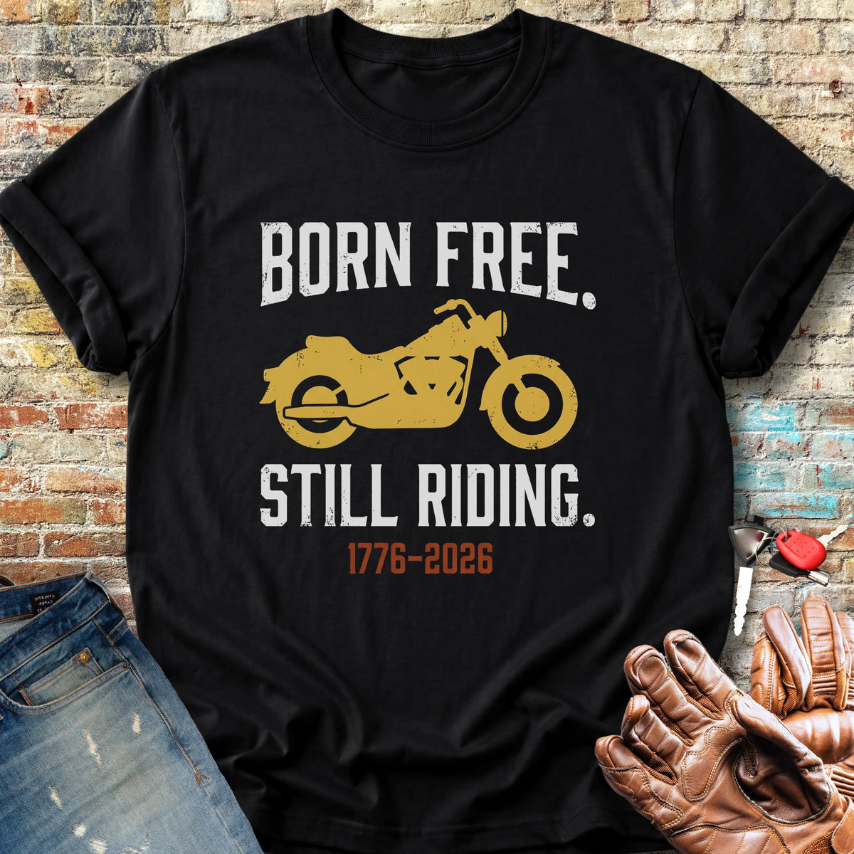 Cruising 250th Classic T-Shirt - Black